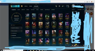 Conta de league of legends LOL