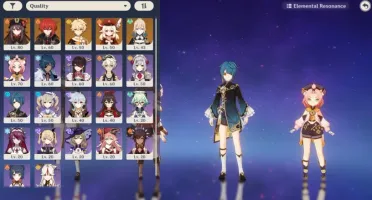 AR 45 Hutao / Klee / Jean C1/ Diluc C1 e inazuma intocada!