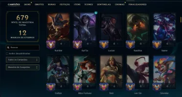 Prata 3 com TODOS os Champs e 181 Skins ( MAIN ADC )