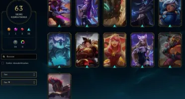 Prata 2 / 64 skins (1Ult 2Mit 3lend 16epicas 19legado)