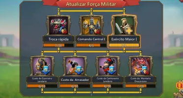 CONTA TRAP LORDS MOBILE 356M PODER 13M TROPAS 540K GEMAS