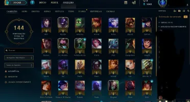 Conta League of Legends Unranked nivel 47