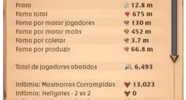 Conta Albion End Game +Coletas + Craft Veneno