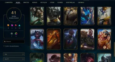 Conta de Lol