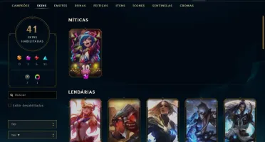 Conta de Lol
