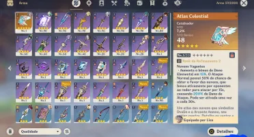 Conta Genshin Impact AR56 Main AYAKA Buildada [PermaFreeze]