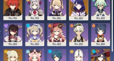 Conta Genshin AR 57 Sem Username