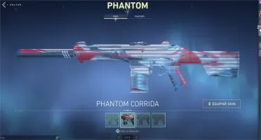 CONTA VALORANT COM SKINS EM TODAS AS ARMAS.