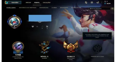 Conta Gold V, LV 60, 72 heróis  30 Skins