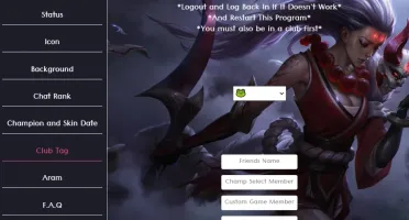 [LoL] Client Hack - Mude status, elo, etc.