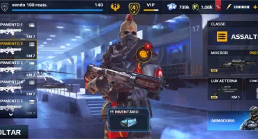 Vendo conta de morden combat 5, vip 4