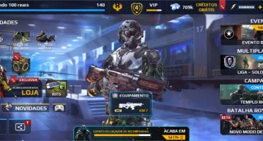 Vendo conta de morden combat 5, vip 4