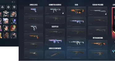 VConta League of Legends + Level 171 + 90 Skins + 107 Emotes