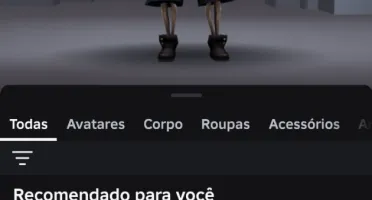 Conta Roblox skim 600 robux