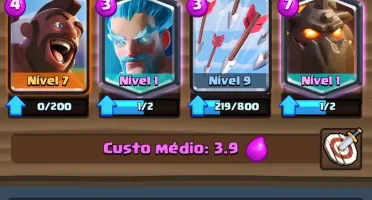 Conta Clash Royale Mt Boa