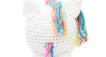 Unicórnio Bola em amigurumi