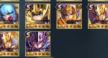 Conta server 42 Saint Seiya awakening lvl 48