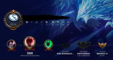 CONTA LOL LVL30 COM SKINS E ICONES RAROS