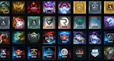 CONTA LOL LVL30 COM SKINS E ICONES RAROS
