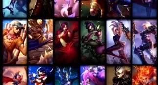 CONTA LOL LVL30 COM SKINS E ICONES RAROS