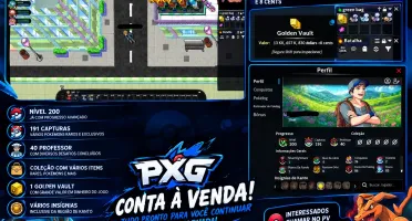 Conta Nível 200 / 13Kk Cash Mais Pokes