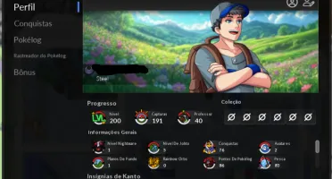 Conta Nível 200 / 13Kk Cash Mais Pokes