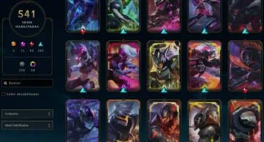 Conta BR lol - Platina 1(MD5) / 541 skin + Valorant