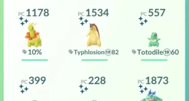 *Pokémon GO* Shinys