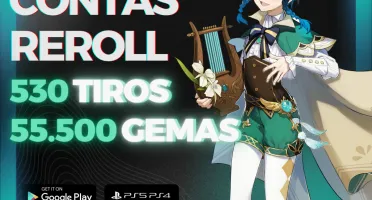 Conta Farm Com 540 Desejos - Genshin Impact