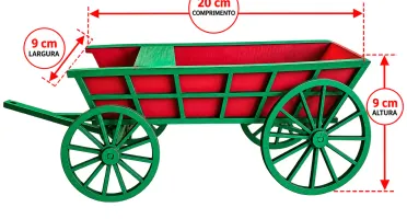 Mini carroça do vovô