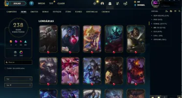 CONTA LOL HIGH ELO