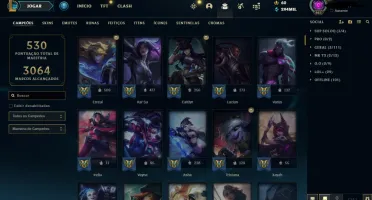 CONTA LOL HIGH ELO