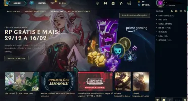 CONTA LOL HIGH ELO