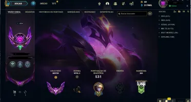 CONTA LOL HIGH ELO