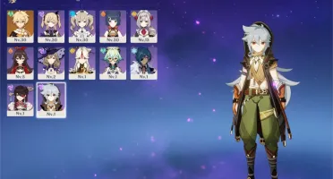 GENSHIN IMPACT AR20 VÁRIOS PERSONAGENS + 4 ARMAS