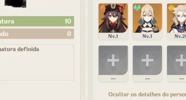 Conta Genshin Impact com Albedo, Hutao e Jean Ar 10