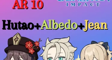 Conta Genshin Impact com Albedo, Hutao e Jean Ar 10