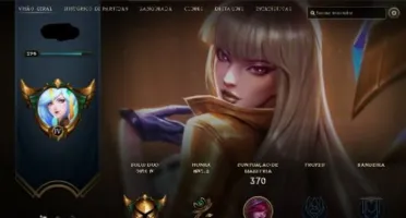 Conta League of Legends all champions 50 skins