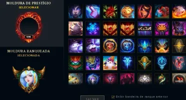 Conta League of Legends all champions 50 skins