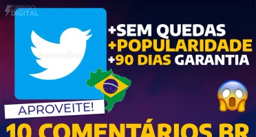 [Promoção] Twitter Comentários Personalizados e Brasileiros