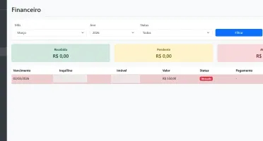 Script PHP Sistema de Controle de Aluguéis, Imóveis e Inquil