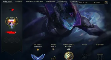 Conta Lol Diamante 4