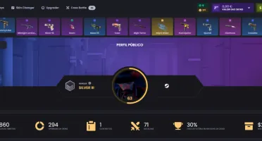 Conta steam com modo premier liberado! 20k pontos