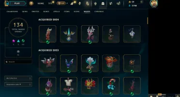 Conta LoL 1550 skins incluindo PAX TF e Kayle Juíza e outros