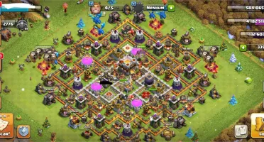 CENTRO DE VILA 11 BOM - CLASH OF CLANS