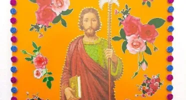Quadrinho de Azulejo "São Judas Tadeu"