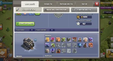 Conta clash of clans barata
