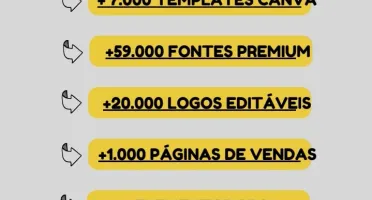 Pack profissional de artes