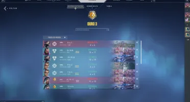CONTA VALORANT OURO 3 COM VÁRIAS SKINS
