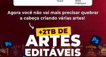 2TB De Artes Editáveis
